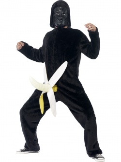 Kostým Gorila s banánovým penisem