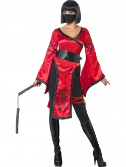 Dámský kostým Ninja bojovnice