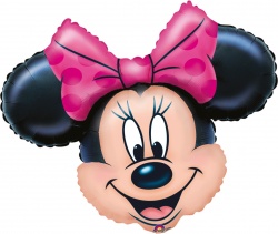 Balónek fóliový Minnie Mouse - malý