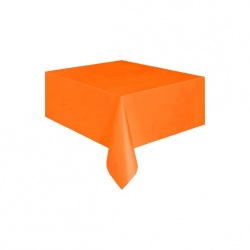 Oranžový papírový ubrus