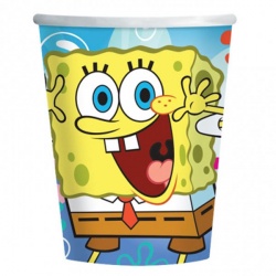 Papírový kelímek Sponge Bob - sada