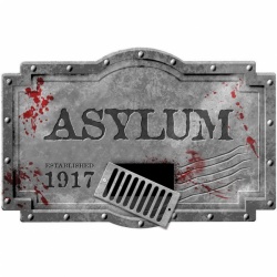 Halloween dekorace Asylum
