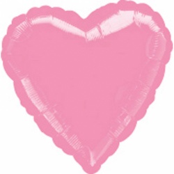 Fóliový balónek Růžové srdce