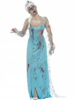 Dámský kostým zombie Elsa z Frozen