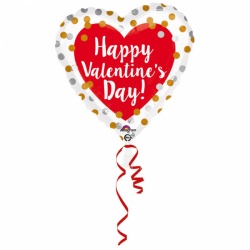 Fóliový balónek sv. Valentýn srdce