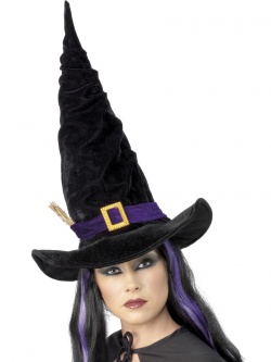 Čarodějnický klobouk (vysoký)