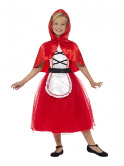 Dětský luxusní kostým Červená Karkulka