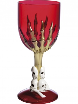 Gotický pohár - červený