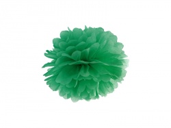Zelený pom pom