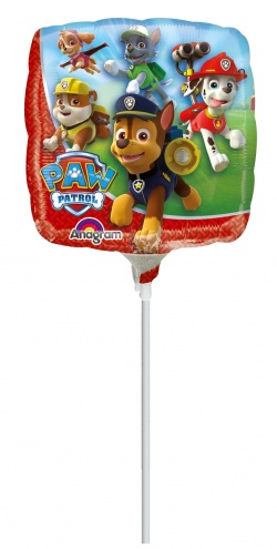 Balónek fóliový Paw patrol - hranatý