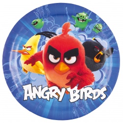 Talířek papírový Angry Birds - sada