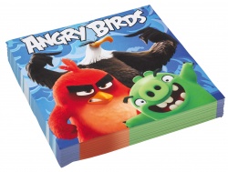 Ubrousky Angry Birds - 20 ks