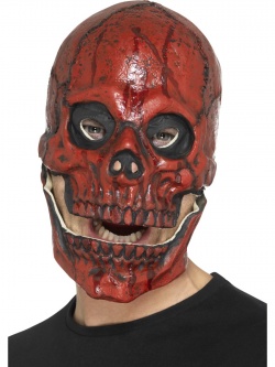 Maska Krvavá skull latex